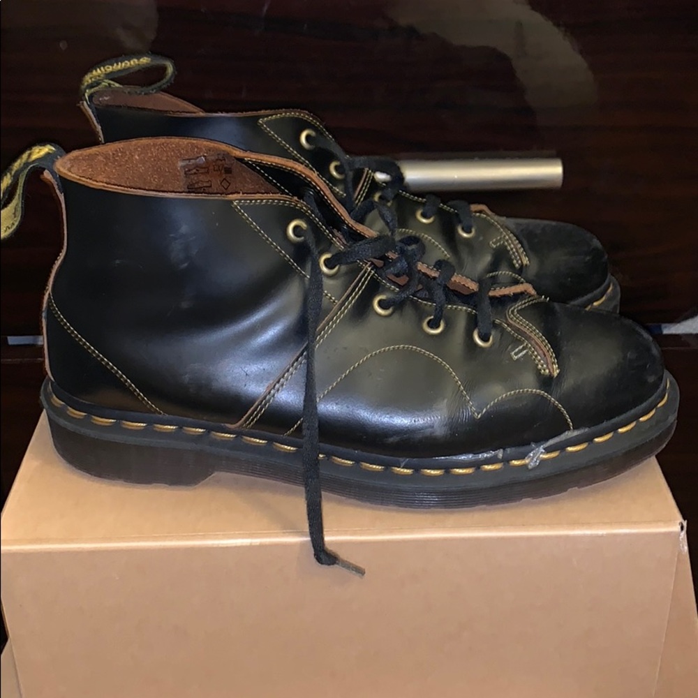 Women’s doc martens, church monkey shoes